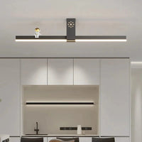 Lustre Nordique Minimaliste Bande LED Créative et Personnalisée | Marco Lucetti