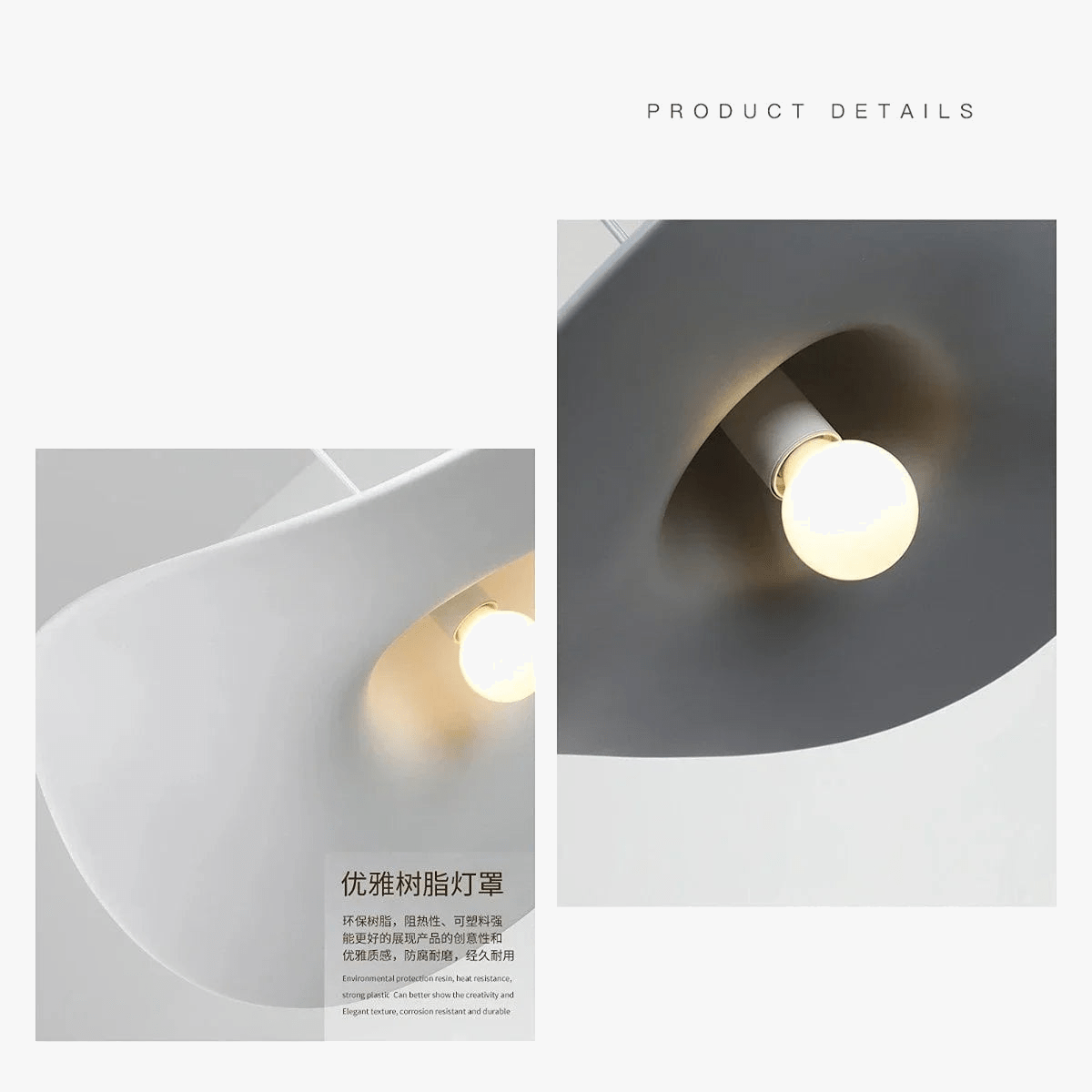  Lustre Nordique Minimaliste Chapeau Design avec Lampes Suspendues | Marco Lucetti