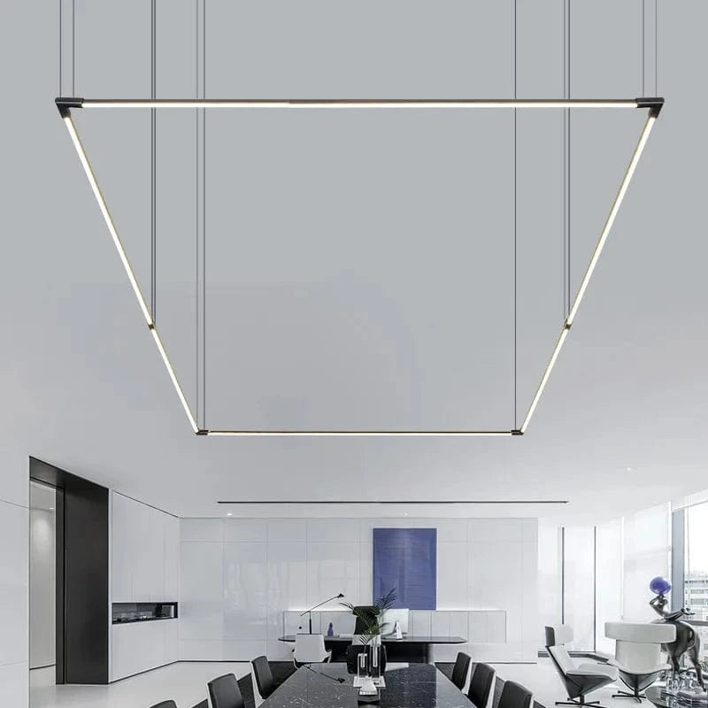 Lustre Nordique Minimaliste LED pour Restaurant et Bureau - Éclat Scandinave | Marco Lucetti