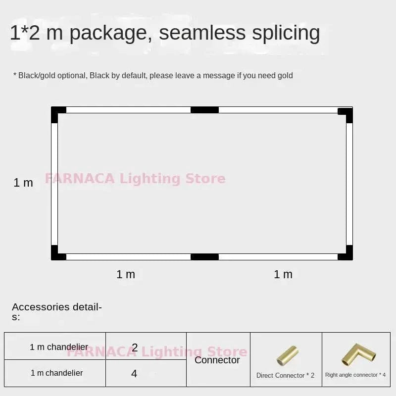 Lustre Nordique Minimaliste LED pour Restaurant et Bureau - Éclat Scandinave | Marco Lucetti Assemblage-B-doré / Lumière blanche6000K