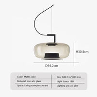 Lustre Nordique Moderne à Led Art Suspension Luxe Décors | Marco Lucetti B / Lumière blanche