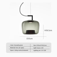 Lustre Nordique Moderne à Led Art Suspension Luxe Décors | Marco Lucetti E / Lumière tricolore