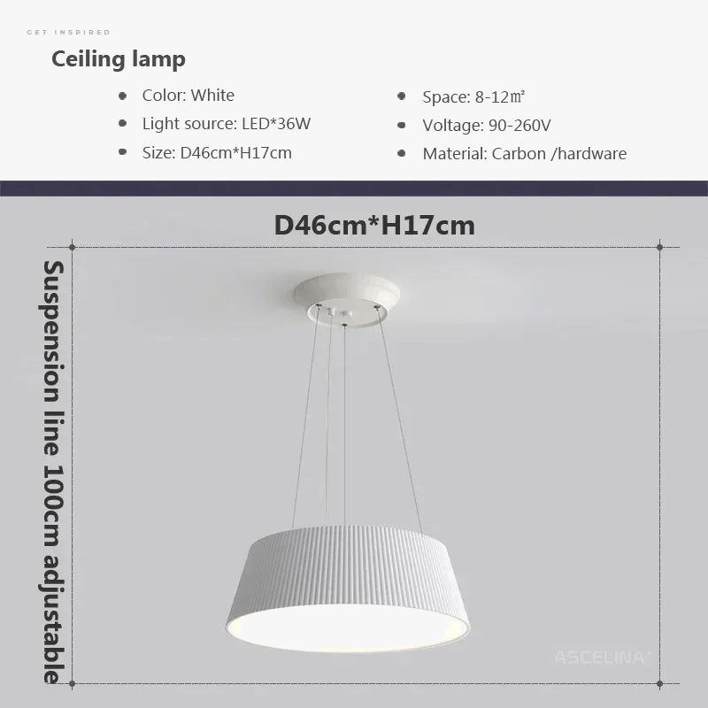 Lustre Nordique Moderne à LED pour un Intérieur Épuré | Marco Lucetti