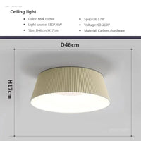 Lustre Nordique Moderne à LED pour un Intérieur Épuré | Marco Lucetti Beige CL / Lumière tricolore