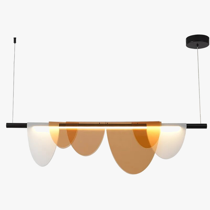 Lustre minimaliste nordique.