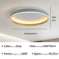 Lustre Nordique Moderne à LED pour un Intérieur Décoratif