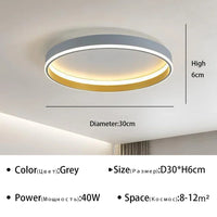Lustre Nordique Moderne à LED pour un Intérieur Décoratif