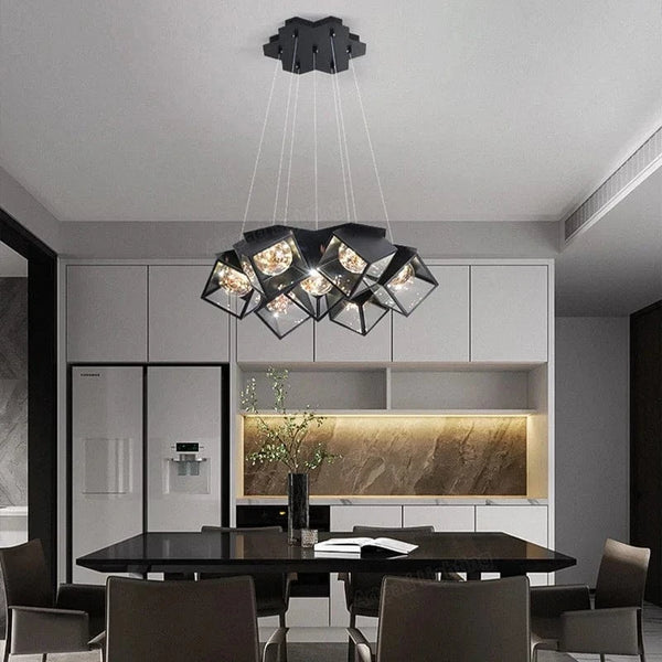 Lustre Nordique Moderne Minimaliste Étoilé à Éclairage Décoratif | Marco Lucetti