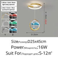 Lustre Nordique Moderne Minimaliste "Petits Sables Mouvants"