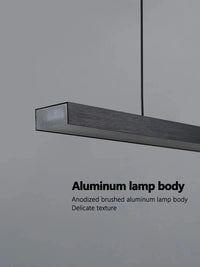 Lustre Nordique Moderne Minimaliste pour Bureau et Salle à Manger - Design Long Bar avec Éclairage LED | Marco Lucetti