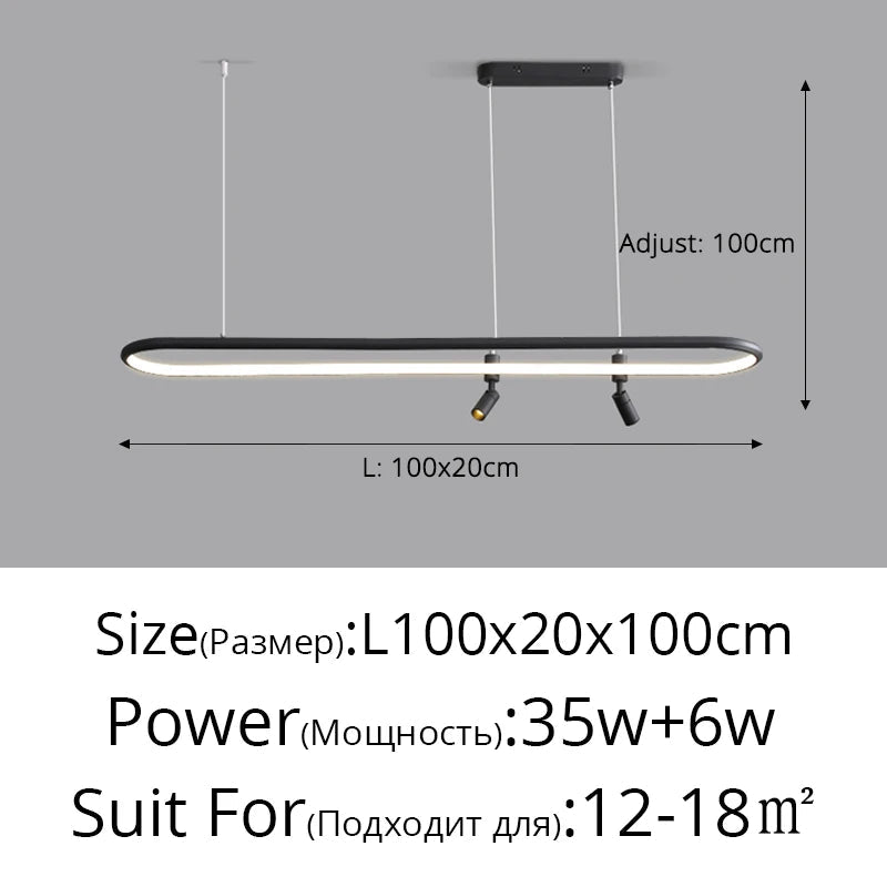 Lustre Nordique Moderne pour une Décoration de Table Élégante