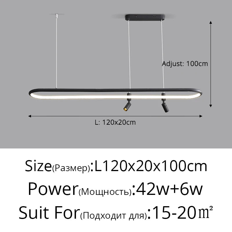 Lustre Nordique Moderne pour une Décoration de Table Élégante