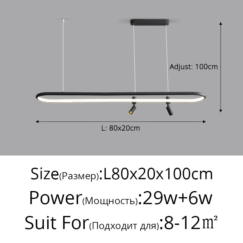 Lustre Nordique Moderne pour une Décoration de Table Élégante
