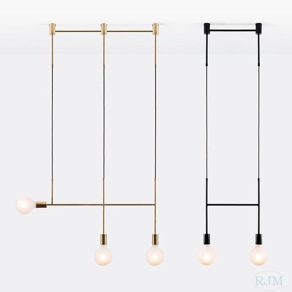 Lustre Nordique Or Moderne pour Décoration de Noël et Luminaires Maison