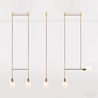 Lustre Nordique Or Moderne pour Décoration de Noël et Luminaires Maison | Marco Lucetti