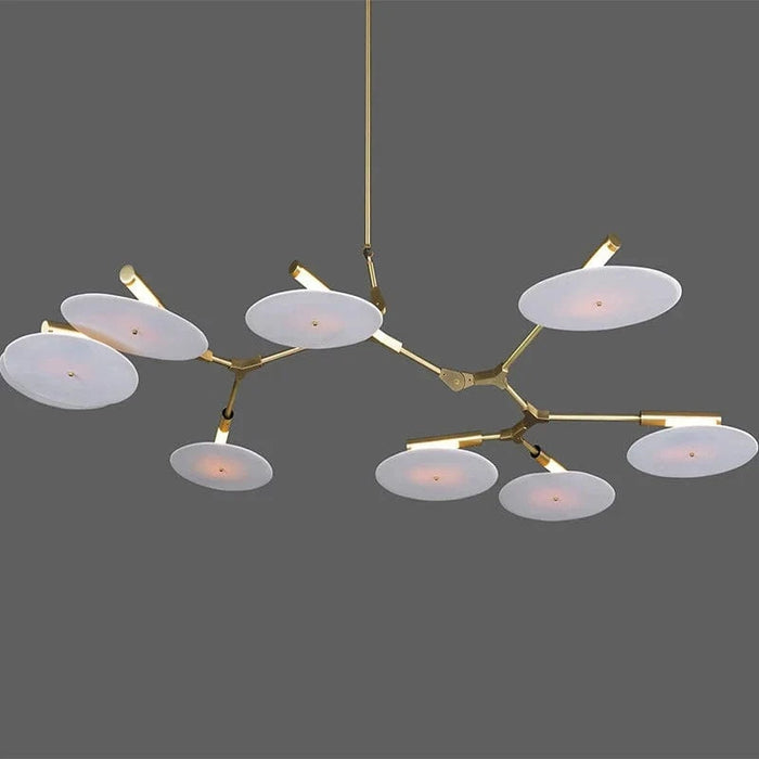 Lustre nordique postmoderne par un styliste renommé | Marco Lucetti Noir / 3Têtes