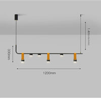 Lustre nordique élégant pour salle à manger