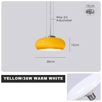 Lustre Nordique Rétro Bauhaus en Métal et Verre - Élégance Scandinave | Marco Lucetti Y-36W Blanc chaud