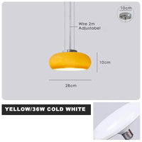 Lustre Nordique Rétro Bauhaus en Métal et Verre - Élégance Scandinave | Marco Lucetti Y-36W Blanc froid