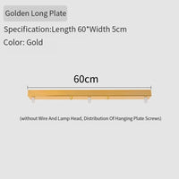 Lustre nordique rétro en laiton avec interrupteur tirage. | Marco Lucetti 3 têtes de long / 4W (Max100W) / Blanc chaud