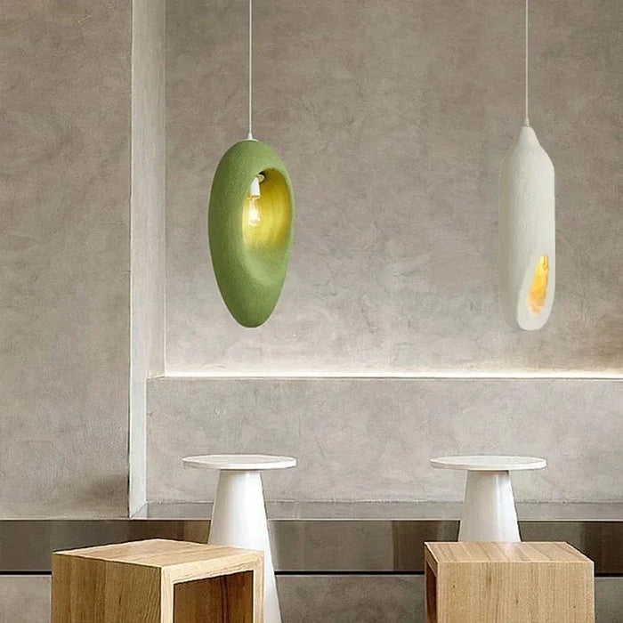 Lustre Nordique Rétro Minimaliste Wabi Sabi avec LED - Luminaire Décoratif | Marco Lucetti