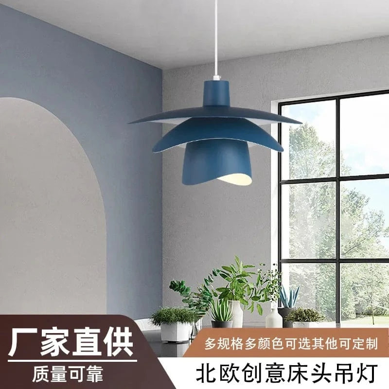 Lustre nordique UFO Bar LED Restaurant petits livres rouges | Marco Lucetti