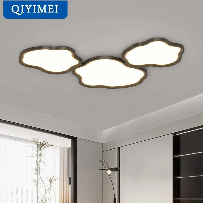Lustre Nuage Lumineux - Suspension Décoration Intérieure Luminair | Marco Lucetti Noir 47cm / Luminosité variable
