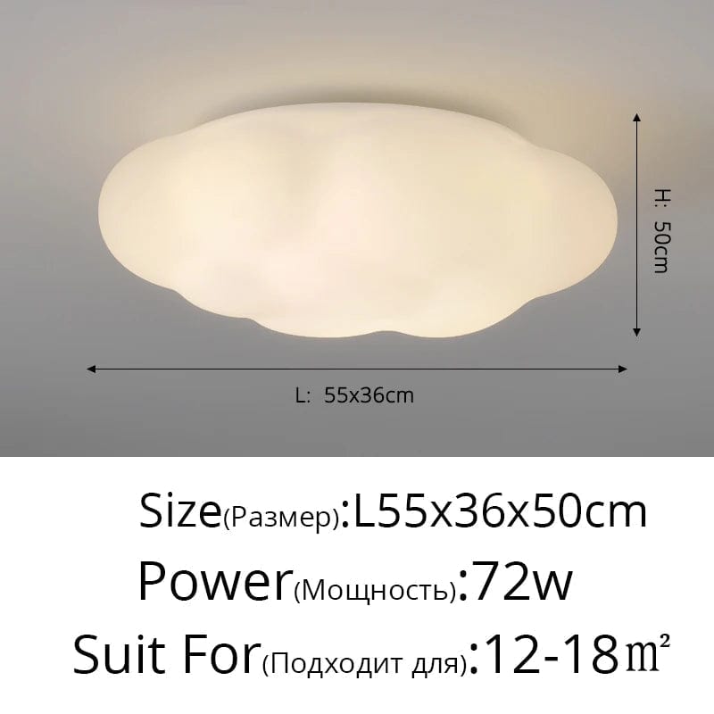 Lustre Nuages Blanc LED - Éclairage Créatif pour Salle À Manger, Chambre D'enfant et Hall | Marco Lucetti