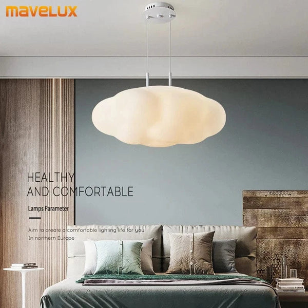 Lustre Nuages Blanc LED - Éclairage Créatif pour Salle À Manger, Chambre D'enfant et Hall | Marco Lucetti