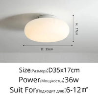 Lustre Nuages Blanc LED - Éclairage Créatif pour Salle À Manger, Chambre D'enfant et Hall | Marco Lucetti Style C 35CM / Luminosité variable