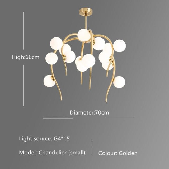 Lustre Octolight Nayla | Marco Lucetti A - 70x66cm / Chaude