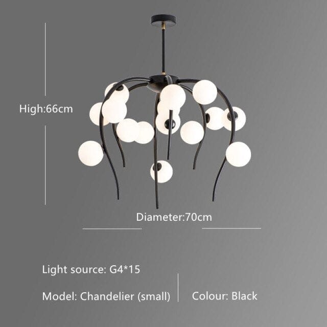 Lustre Octolight Nayla | Marco Lucetti B - 70x66cm / Chaude