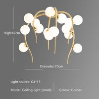 Lustre Octolight Nayla | Marco Lucetti C - 70x47cm / Chaude