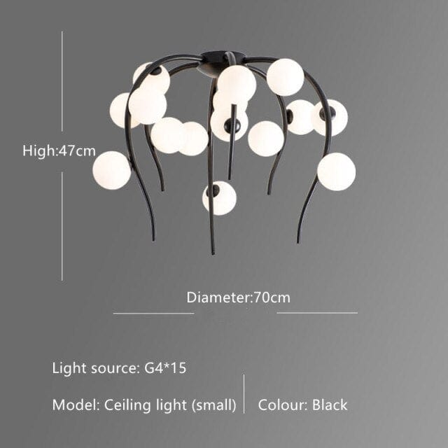 Lustre Octolight Nayla | Marco Lucetti D - 70x47cm / Chaude