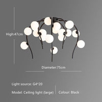 Lustre Octolight Nayla | Marco Lucetti D - 75X47cm / Chaude