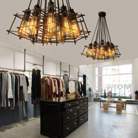 Lustre Onigun : Éclairage Industriel Cubique | Marco Lucetti