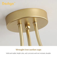 Lustre Or Brillant pour Salon de Luxe | Marco Lucetti