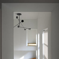 Lustre Orbite Luxury en Métal Argenté Kaksa. | Marco Lucetti