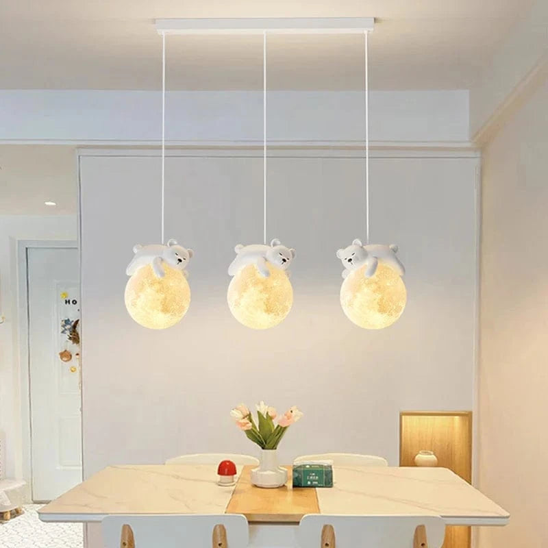 Lustre Ours et Lapin, Idéal pour Salon ou Salle à Manger | Marco Lucetti