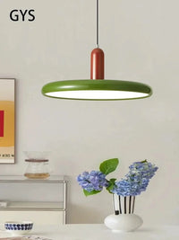 Lustre OVNI Vert Clair Vintage | Marco Lucetti