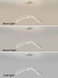 Lustre Papillon Aluminium avec Éclairage LED | Marco Lucetti