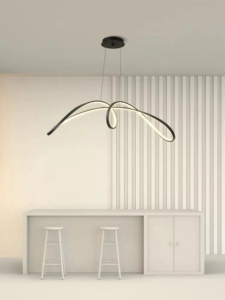 Lustre Papillon Aluminium avec Éclairage LED | Marco Lucetti