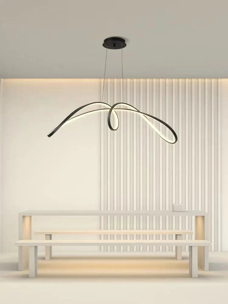 Lustre Papillon Aluminium avec Éclairage LED | Marco Lucetti