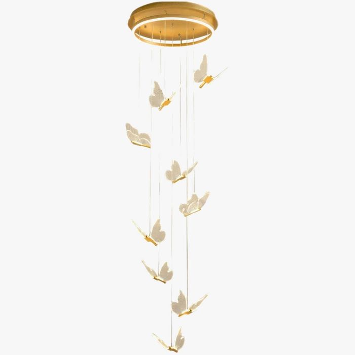 Lustre Papillon LED pour Éclairer vos Espaces