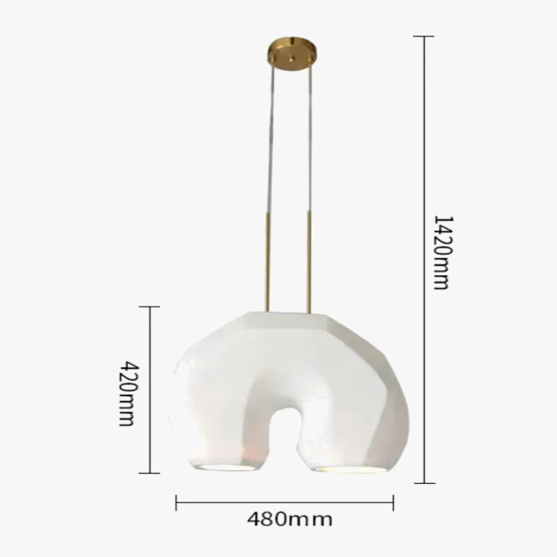 Lustre personnalisé de luxe moderne