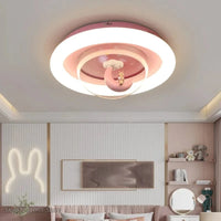 Lustre plafonnier LED Lune Princess pour Chambre d'Enfant | Marco Lucetti