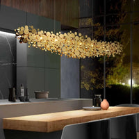 Lustre Post-Moderne de Luxe en Acier Inoxydable Design | Marco Lucetti