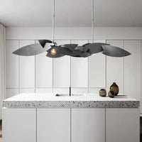 Lustre postmoderne de luxe LED salon éclairage créatif or foncé - Luminaire rectangulaire suspendu - Collection Prestige | Marco Lucetti