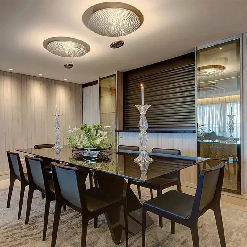 Lustre postmoderne italien en goutte LED créative - Élégance Italiene. | Marco Lucetti