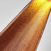 Lustre pour salon japonais Wabi-sabi Art rétro famille d'accueil lumière LED feuille naturelle Restaurant personnalité magasin de vêtements | Marco Lucetti